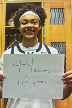 Hannah Hidalgo : 44 points et 16 interceptions, quelle folie !