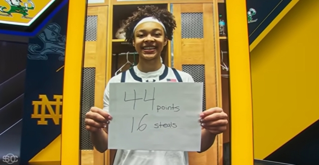 Hannah Hidalgo : 44 points et 16 interceptions, quelle folie !