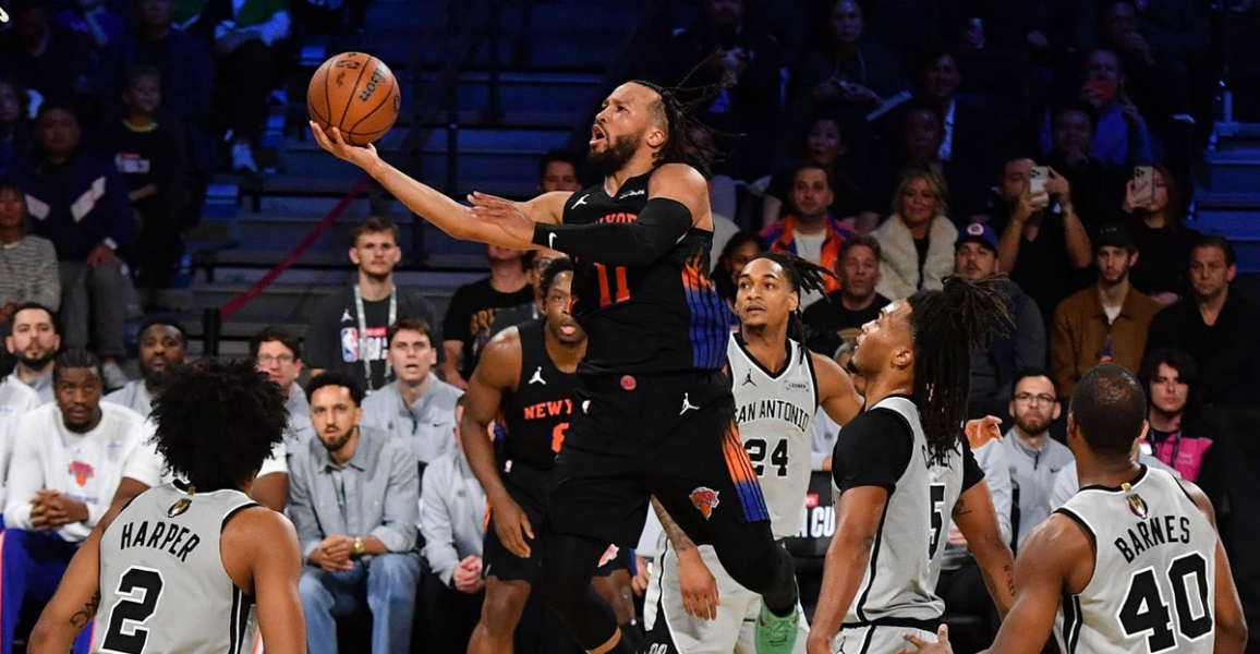 Wembanyama et les Spurs battus, New York remporte la NBA Cup