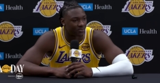 Le rookie des Lakers se fait voler par le frère d&rsquo;une star NFL