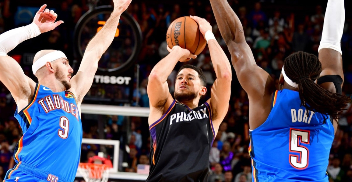 CQFR : Devin Booker crucifie le Thunder à 0,7 seconde du buzzer !