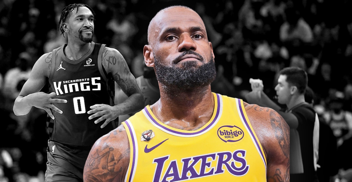 Les Kings se moquent de LeBron James après ses débuts avec un patch spécial