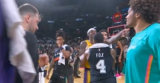 Tension après Lakers-Spurs : Vanderbilt et Sochan s’embrouillent