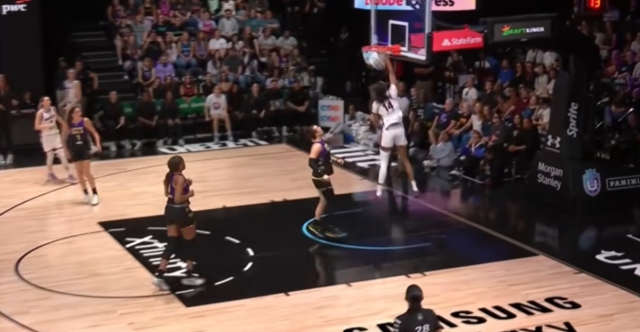 Dominique Malonga dunke et brille dans la ligue Unrivaled