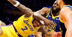 Draymond Green a encore pété un câble face aux Lakers avec 2 très sales fautes
