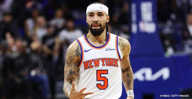 José Alvarado en reprend pour trois ans avec les Knicks