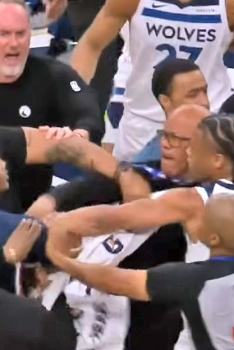 Grosse altercation en fin de match entre les Clippers et les Wolves