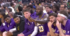 LeBron James recadre une fan en plein match face aux Warriors