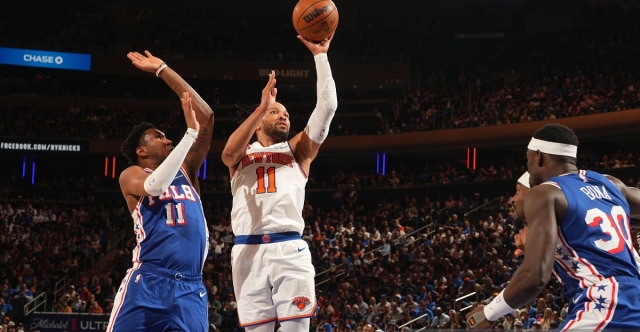 New York lamine les Sixers, Jalen Brunson est en jambes