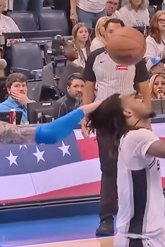 Les fans des Spurs furieux après le sale geste d’Isaiah Hartenstein sur Stephon Castle