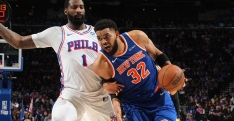 Les Knicks terminent les Sixers en beauté avec un carton et un record