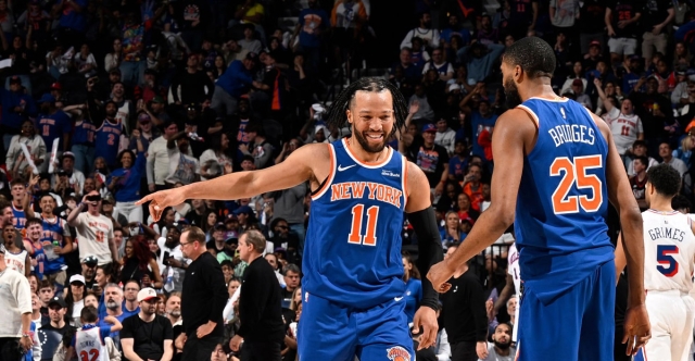 Les Knicks humilient Philadelphie… jusque dans les tribunes