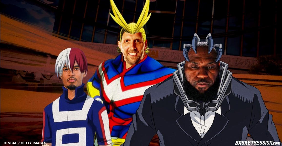 Si les joueurs NBA étaient des persos de My Hero Academia
