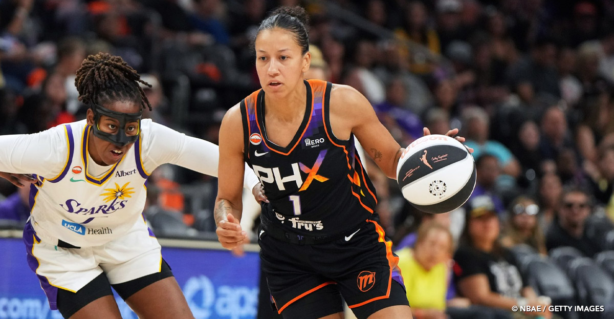 Noémie Brochant Sets WNBA Career High with 24 Points in Phoenix Mercury Win Over Sparks