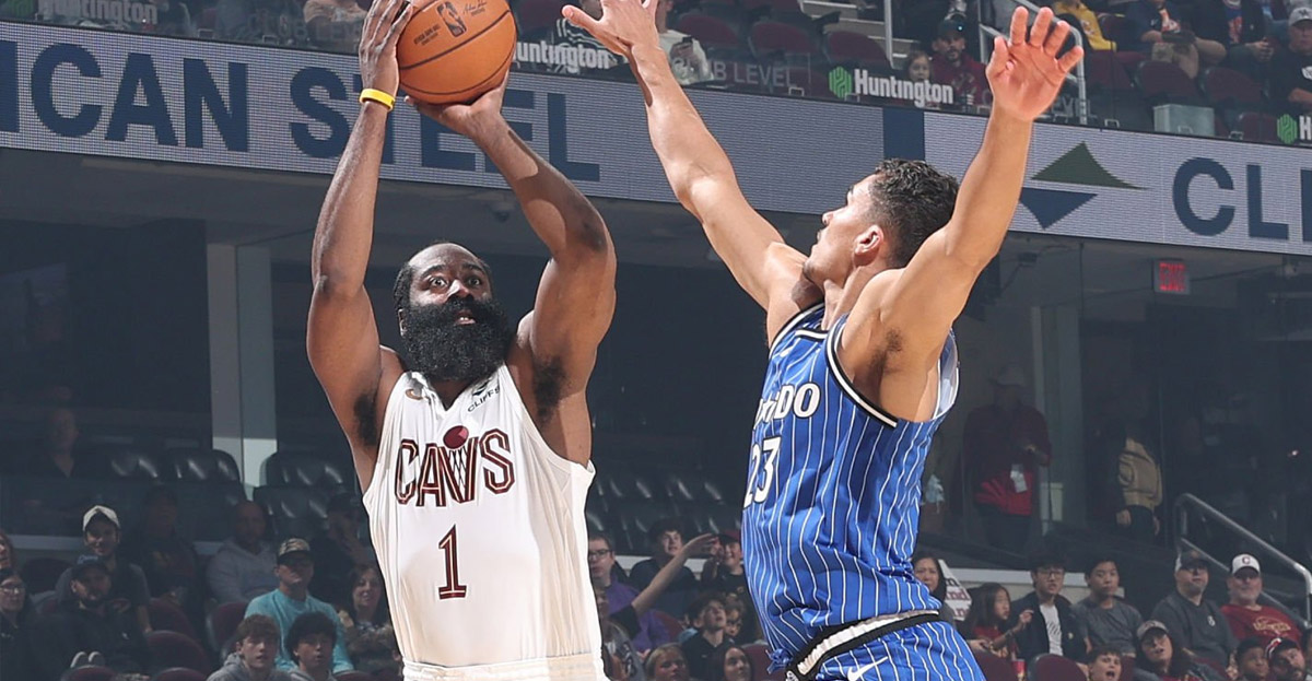 James Harden Debuts Strong as Cleveland Dominates Orlando