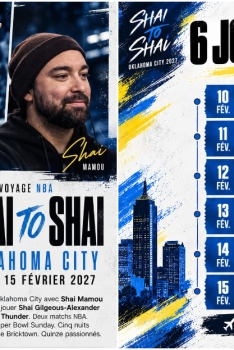 Partez à Oklahoma City avec Shaï pour deux matches fous !